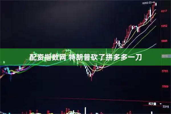 配资指数网 特朗普砍了拼多多一刀